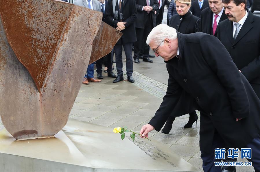 （国际）（2）德国纪念柏林墙倒塌30周年